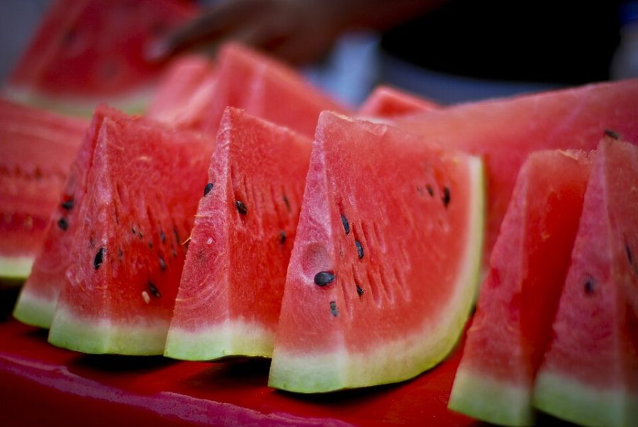Semangka Merah Potong